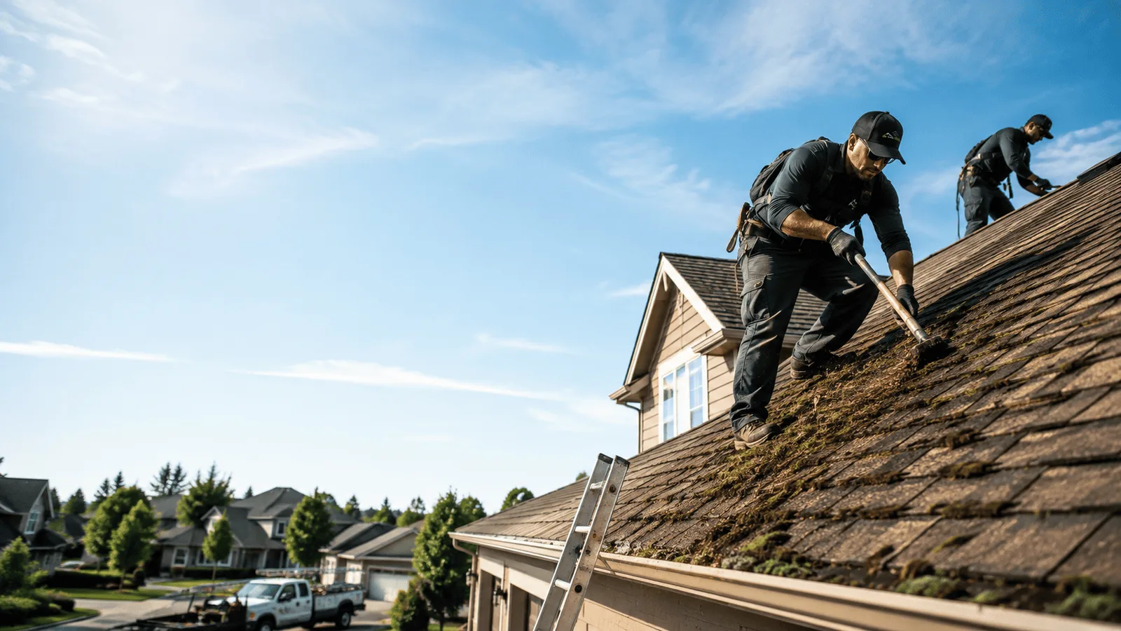 Roof Moss Removal in Burley, ID near me